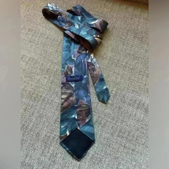 Oscar de la Renta Vintage Silk Necktie - Picture 1 of 7